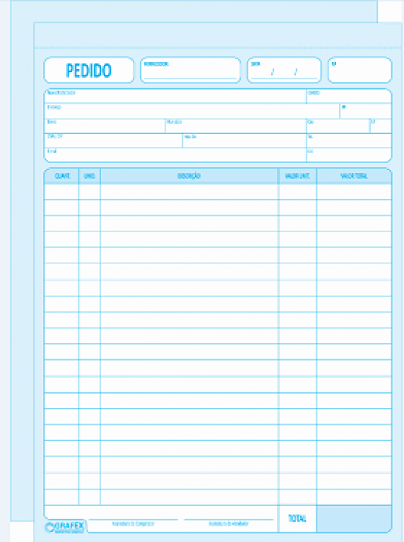 GRAFEX - PEDIDO GRANDE 2VIA F025 - PT.10BLS