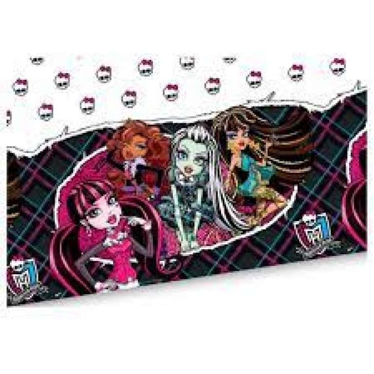 REGINA - TOALHA PLASTICA MONSTER HIGH 1,20X1,80CM - UN