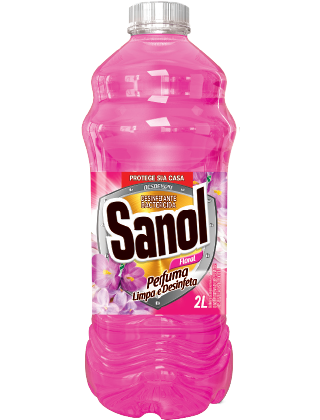 SANOL - DESINFETANTE LEITOSO FLORAL 2L - UN